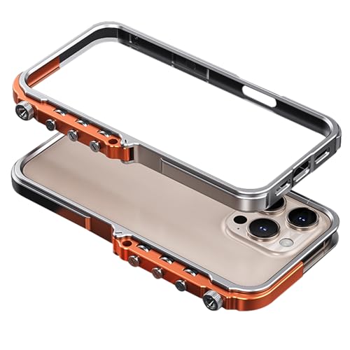Generisch Metallrahmenhülle für iPhone 16/16 plus/16 pro/16 pro max, Skelettrückseite aus Luftfahrtaluminiumlegierung, Wärmeableitung Generisch Metallrahmenhülle für iPhone 16/16 plus/16 pro/16 pro max, Skelettrückseite aus Luftfahrtaluminiumlegierung, Wärmeableitung von Generisch