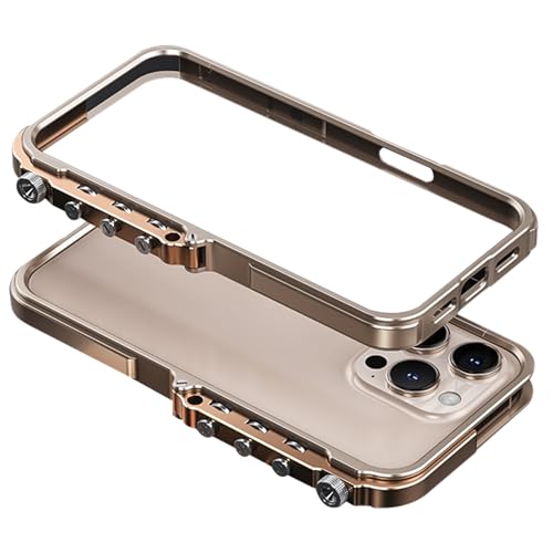 Generisch Metallrahmenhülle für iPhone 16/16 plus/16 pro/16 pro max, Skelettrückseite aus Luftfahrtaluminiumlegierung, Wärmeableitung Generisch Metallrahmenhülle für iPhone 16/16 plus/16 pro/16 pro max, Skelettrückseite aus Luftfahrtaluminiumlegierung, Wärmeableitung von Generisch