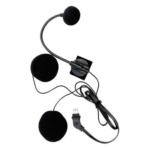 Generisch Motorcycle Helmet Headsets, Intercom Communication Microphone, Waterproofs Audio Systems, 10-Pin Tools, Wireless Device, Noise-Canceling, Built-In Speaker, Hands- von Generisch