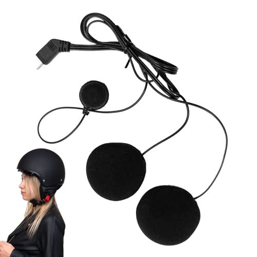 Generisch Motorcycle Helmet Headsets, Intercom Communication Microphone, Waterproofs Audio Systems, 10-Pin Tools, Wireless Device, Noise-Canceling, Built-In Speaker, Hands- von Generisch