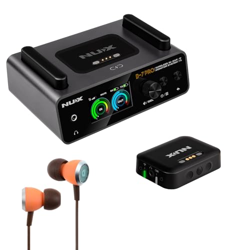 Nux B-7 Pro In-Ear-Monitoring-System mit Audiofly AF33 In-Ear Kopfhörern Nux B-7 Pro In-Ear-Monitoring-System mit Audiofly AF33 In-Ear Kopfhörern von Generisch