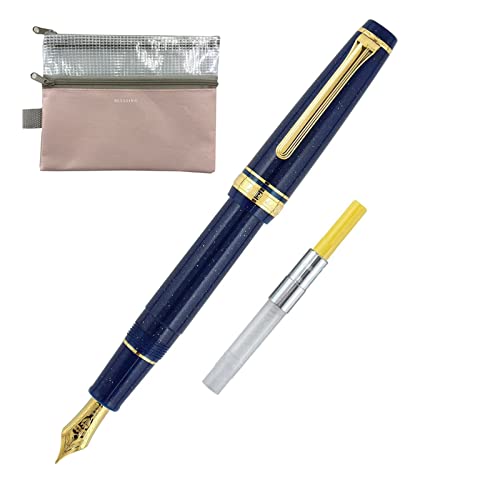 Generisch Sailor Professional Gear Slim Shikiori Füllfederhalter (MF) mit Konverter &Bleistiftbox, (japan import) (Vega(11-1227-302)) von Generisch