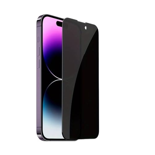 Generisch Sichtschutzfolie Panzerglas für iPhone 15 Pro Max Schutzfolie Display Schutzglas 9H Anti-Spy Panzerfolie von Generisch