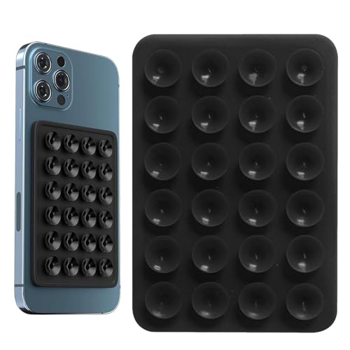 Generisch Silikon Noppen Handyhülle, Handy Kleber Rückseite Saugnapf, Selbstklebend Handyhülle Mit Saugnäpfen, Einfacher Saugnapf Aufkleber, Tragbare Abnehmbare Handy Halterung Quadrat Generisch Silikon Noppen Handyhülle, Handy Kleber Rückseite Saugnapf, Selbstklebend Handyhülle Mit Saugnäpfen, Einfacher Saugnapf Aufkleber, Tragbare Abnehmbare Handy Halterung Quadrat von Generisch