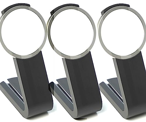 Generisch Simple Stand passend für Apple MagSafe Ladegerät/iPhone 12,13,14,15 (Mini, Pro, Max, Ultra) (Farbe: schwarz, 3 Stück) von Generisch