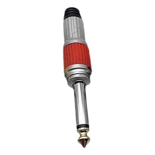 Generisch Stereo-Stecker-Adapter, Mikrofon-Adapter-Buchse, 6,35-mm-Mono-Audio-Verstärker-Adapterstecker, 6,5 großer Zwei-Kern-Schnittstellen-Mikrofon-Klinkenanschluss für Mischpult Generisch Stereo-Stecker-Adapter, Mikrofon-Adapter-Buchse, 6,35-mm-Mono-Audio-Verstärker-Adapterstecker, 6,5 großer Zwei-Kern-Schnittstellen-Mikrofon-Klinkenanschluss für Mischpult von Generisch