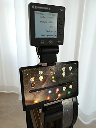 Generisch Tablet und Smartphone Halterung für das Concept2 Model C & Model D Rudergerät für Tablets bis 11 Zoll Bildschirmdiagonale Generisch Tablet und Smartphone Halterung für das Concept2 Model C & Model D Rudergerät für Tablets bis 11 Zoll Bildschirmdiagonale von Generisch
