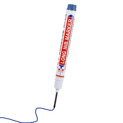 Generisch Tiefes Lochmarker, langer Tippmarker - Langer Nased Marker - Wasserdichtes Schnellstift, Mehrzweck-Hardware-Tool zum Schweißen von Industriemaschinisten Generisch Tiefes Lochmarker, langer Tippmarker - Langer Nased Marker - Wasserdichtes Schnellstift, Mehrzweck-Hardware-Tool zum Schweißen von Industriemaschinisten von Generisch