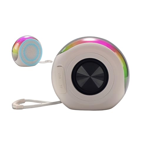 Generisch | Tragbarer -Lautsprecher | Tragbare drahtlose Lautsprecher | Audio -Player mit Atmosphäre Light Music Electronics, Audio -Gerät für Zuhause, Reisen, Nutzung im Freien | Perfekt fü Generisch | Tragbarer -Lautsprecher | Tragbare drahtlose Lautsprecher | Audio -Player mit Atmosphäre Light Music Electronics, Audio -Gerät für Zuhause, Reisen, Nutzung im Freien | Perfekt fü von Generisch
