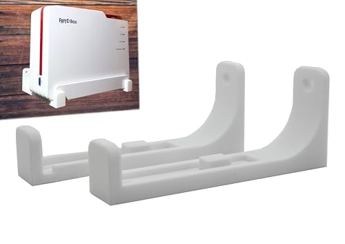 Generisch Wandhalterung kompatibel mit AVM Fritzbox 5690 Pro | Wandmontage | Wand Halter – kein Originalteil von Generisch
