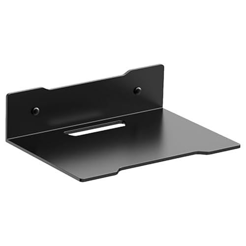 Generisch Wandregal für Router,Kamera-Wandhalterung | Kleine Wandregal- Lautsprecherhalterung für drahtlose Lautsprecher, Webcam, Mesh-Router, Uhr, Handys, Spielzeug-Display- Generisch Wandregal für Router,Kamera-Wandhalterung | Kleine Wandregal- Lautsprecherhalterung für drahtlose Lautsprecher, Webcam, Mesh-Router, Uhr, Handys, Spielzeug-Display- von Generisch