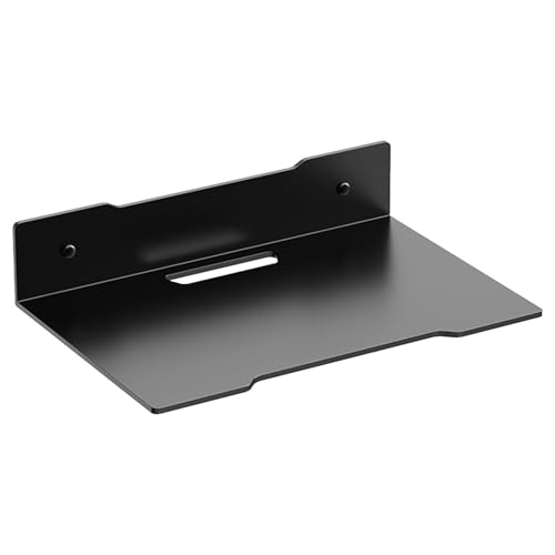Generisch Wandregal für Router,Kamera-Wandhalterung | Kleine Wandregal- Lautsprecherhalterung für drahtlose Lautsprecher, Webcam, Mesh-Router, Uhr, Handys, Spielzeug-Display- Generisch Wandregal für Router,Kamera-Wandhalterung | Kleine Wandregal- Lautsprecherhalterung für drahtlose Lautsprecher, Webcam, Mesh-Router, Uhr, Handys, Spielzeug-Display- von Generisch