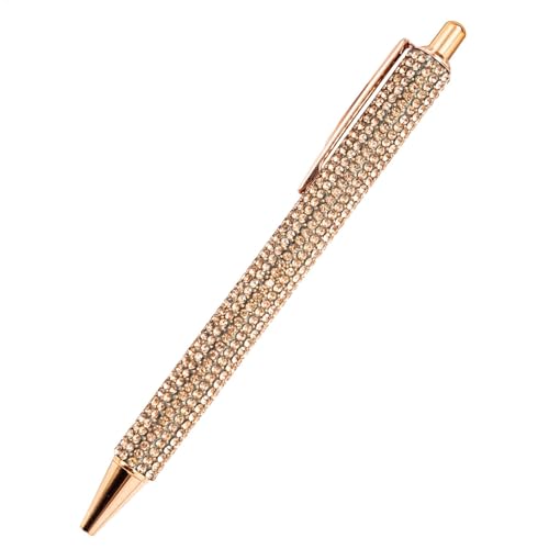 Generisch glitzernde Stifte,Hochzeits-Kugelschreiber mit Strasssteinen - Einziehbarer Bling-Kugelschreiber, süß für Frauen, zum Schreiben, Zeichnen, Journaling von Generisch