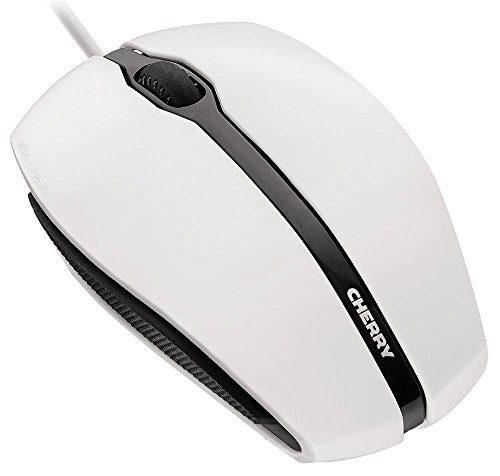 Gentix USB-Maus mit Kabel, Weiß, Mäuse und Computerprodukte (JM-0300-0), 1 Stück von Generisch