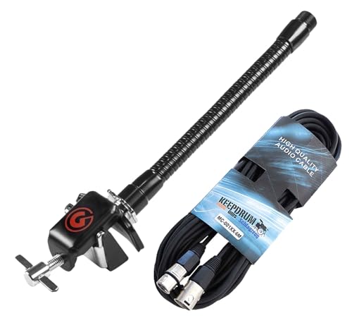 Gibraltar SC-BDHMM Spannreifen-Mikrofonhalterung für Bassdrum mit keepdrum XLR-Kabel Gibraltar SC-BDHMM Spannreifen-Mikrofonhalterung für Bassdrum mit keepdrum XLR-Kabel von Generisch