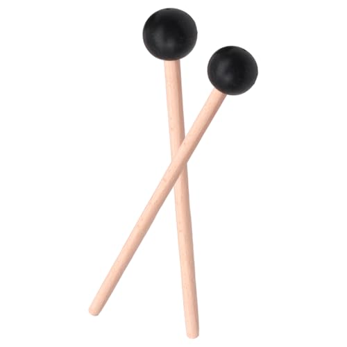 Gong Mallet - Holzgriff Percussion Sticks mit hartem Gummikopf | Drum Mallets Easy Grip Griff für Marimba, Glockenspiel, Tastaturinstrumente, Percussion -Praxis und Leistungszubehör Gong Mallet - Holzgriff Percussion Sticks mit hartem Gummikopf | Drum Mallets Easy Grip Griff für Marimba, Glockenspiel, Tastaturinstrumente, Percussion -Praxis und Leistungszubehör von Generisch