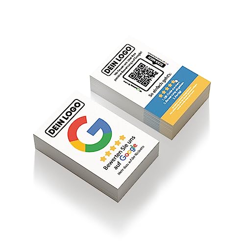 Google Bewertungskarte/Visitenkarte mit QR Code (150) von Generisch