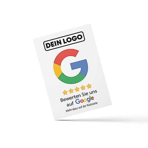 Google Bewertungskarte mit QR Code (100) von Generisch