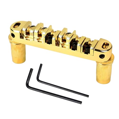 Guitar Bridge Pegs - Akustikgitarrenstifte | Gitarrensattelbrücke | String Instruments Roller Sattle Bridge | LP -Kugellagerbrücke für Anfänger, Frauen, Männer, Musiker Guitar Bridge Pegs - Akustikgitarrenstifte | Gitarrensattelbrücke | String Instruments Roller Sattle Bridge | LP -Kugellagerbrücke für Anfänger, Frauen, Männer, Musiker von Generisch