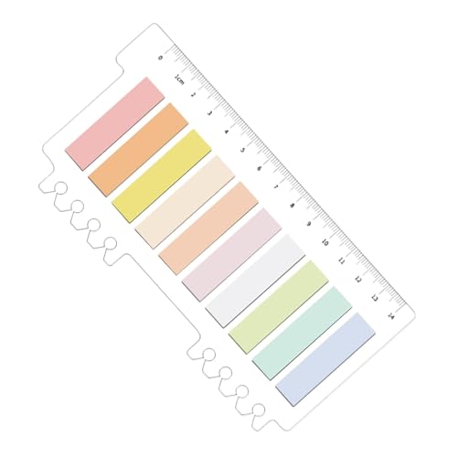 Haftnotizen Tabs | 200 Stück Produktivität Steigern Haftstreifen | Reibungsloses Schreiben Selbstklebende Haftmarker | Haftnotizen Für Die Einfache Organisation Ihrer Dokumente von Generisch
