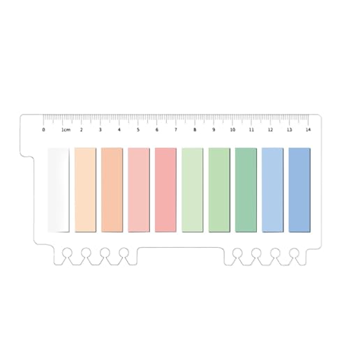 Haftnotizen Tabs | 200 Stück Produktivität Steigern Haftstreifen | Reibungsloses Schreiben Selbstklebende Haftmarker | Haftnotizen Für Die Einfache Organisation Ihrer Dokumente von Generisch