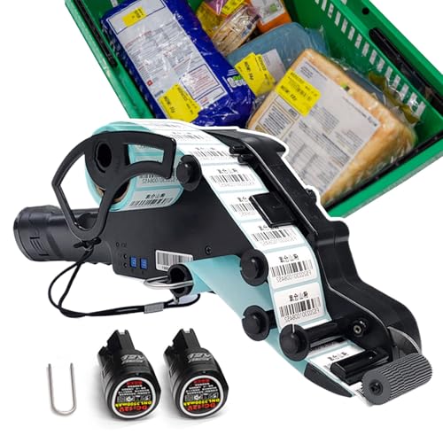Handheld-Etikettenapplikator für Barcode-Aufkleber, effiziente Etikettierlösung für flache und gebogene Oberflächen, ideal für Einzelhandel und Lagerorganisation Handheld-Etikettenapplikator für Barcode-Aufkleber, effiziente Etikettierlösung für flache und gebogene Oberflächen, ideal für Einzelhandel und Lagerorganisation von Generisch