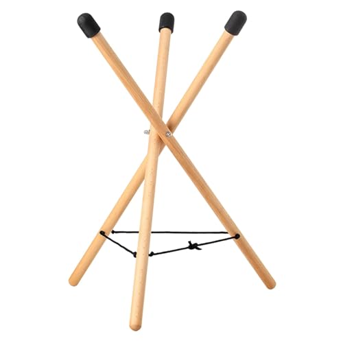 Handpan Drum-Ständer – Verstellbare Stahl-Zungentrommel-Halterung, tragbarer Snare-Halter, solide Stativstruktur, Holz, stabil, rutschfest, für Handpan-Trommel, Stahlzungentrommel Handpan Drum-Ständer – Verstellbare Stahl-Zungentrommel-Halterung, tragbarer Snare-Halter, solide Stativstruktur, Holz, stabil, rutschfest, für Handpan-Trommel, Stahlzungentrommel von Generisch
