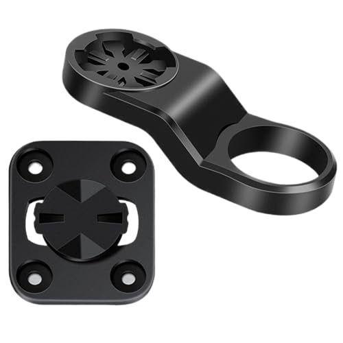 Handy-Halterung für Fahrräder, Lenker-Handy-Klemme – ergonomisch, verstellbarer Winkel, Aluminium-Klemme mit Rückenclip für Dirt-Mountainbiking-Navigation von Generisch