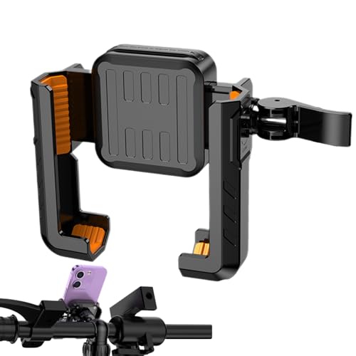 Handyhalterung für Fahrrad – Anti-Shake Fahrrad-Handyhalterung – Smartphone-Halterung, robustes Half-Wrap-Design, tragbares Fahrradzubehör für Elektro-Scooter, Straßenkinderwagen, Reisen, Outdoor Handyhalterung für Fahrrad – Anti-Shake Fahrrad-Handyhalterung – Smartphone-Halterung, robustes Half-Wrap-Design, tragbares Fahrradzubehör für Elektro-Scooter, Straßenkinderwagen, Reisen, Outdoor von Generisch