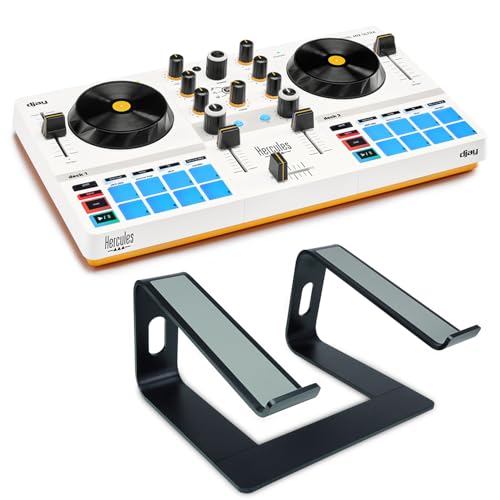 Hercules DJControl Mix Ultra mobiler DJ-Controller mit keepdrum Laptopständer Hercules DJControl Mix Ultra mobiler DJ-Controller mit keepdrum Laptopständer von Generisch