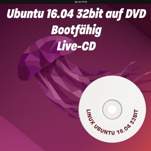 HomeAssistantHub Linux Ubuntu 16.04 32bit Live-CD Installations Medium auf DVD+R bootfähig Live-CD von Generisch