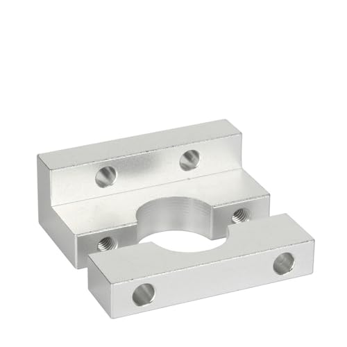 Hotend Festen Block Hot End Extruder Halter Montage Halterung for 3D Drucker Teile(Silver) von Generisch