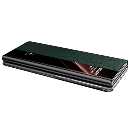 Hülle für Huawei Mate XT, Smart View Flip Case mit Ständer, Business Echtleder Folio Schutzhülle für Telefon von Generisch