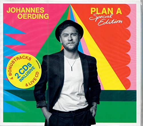 Johannes Oerding, Plan A mit Live CD Digipack 2 CD, neues Album 2023 von Generisch