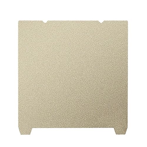 K1 Max PEI-Blatt-Bauplatte 3D-Druckerplattform ohne weichmagnetischen Aufkleber 310 x 315 mm Ender3 Max Ender 3 V3 SE Federstahl(310X315mm,3pcs) von Generisch