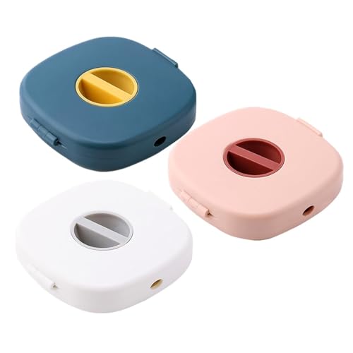 Kabelaufwickler, tragbare einziehbare Kabelwicklung, Organizer-Box, Mini-Kabeltrommel für Kopfhörer, Handy-Ladekabel, 3 Stück Kabelaufwickler, tragbare einziehbare Kabelwicklung, Organizer-Box, Mini-Kabeltrommel für Kopfhörer, Handy-Ladekabel, 3 Stück von Generisch