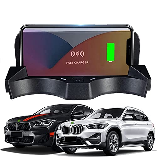 Kabellose Kfz-Ladegerät-Halterung für X1/X2 2020-2021 mit 15 W QC 3.0 Schnelllade-USB-Anschluss und 18 W Wireless Charging Devices Port Wireless Smartphone Ladepad Kabellose Kfz-Ladegerät-Halterung für X1/X2 2020-2021 mit 15 W QC 3.0 Schnelllade-USB-Anschluss und 18 W Wireless Charging Devices Port Wireless Smartphone Ladepad von Generisch
