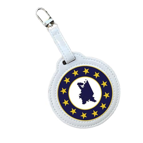 Kartenausweishalter - Karabinerclip mit einziehbarer Badge Spule | Wasserdichte Leder Anhänger Ausweishülle | Tragbare Rucksack Anhänger Abdeckungen | Badg Display Halter von Generisch