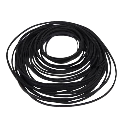 Kassettenbandspieler Gürtel, Gummibindeband 30x, Kassettenreparaturgerät Gürtel, Trittfläche Nähmaschine Gummiriemen, Kassettenspieler Ersatzgürtel, Elektronische Gummiriemen von Generisch