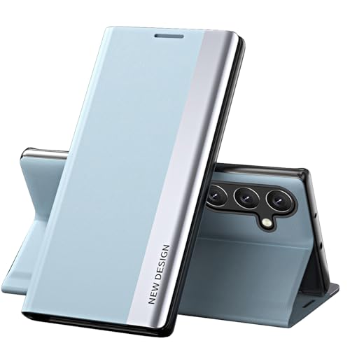 Kickstand-Hülle für Samsung Galaxy S25/S25 Plus/S25 Ultra, Galvanisierte Flip-Cover Stoßfester Schutz Business Lederhülle Kickstand-Hülle für Samsung Galaxy S25/S25 Plus/S25 Ultra, Galvanisierte Flip-Cover Stoßfester Schutz Business Lederhülle von Generisch