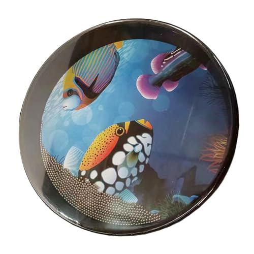Kinder-Percussion-Trommel – Sanfter Meeres-Sound Musiktrommel – Musiklehrwerkzeug, integrierte Metallperlen, Komfort-Sound, Meerestrommel verbessert das Heimerlebnis Kinder-Percussion-Trommel – Sanfter Meeres-Sound Musiktrommel – Musiklehrwerkzeug, integrierte Metallperlen, Komfort-Sound, Meerestrommel verbessert das Heimerlebnis von Generisch