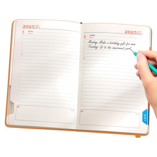 Klassischer Produktivitätsplaner mit weichem Einband, Tagesplaner, bezauberndes Schreibtisch-Notizbuch, Fernunterricht, Familienplaner, Organizer, Schulbedarf, Tagesplaner für Studenten, Lehrer Klassischer Produktivitätsplaner mit weichem Einband, Tagesplaner, bezauberndes Schreibtisch-Notizbuch, Fernunterricht, Familienplaner, Organizer, Schulbedarf, Tagesplaner für Studenten, Lehrer von Generisch