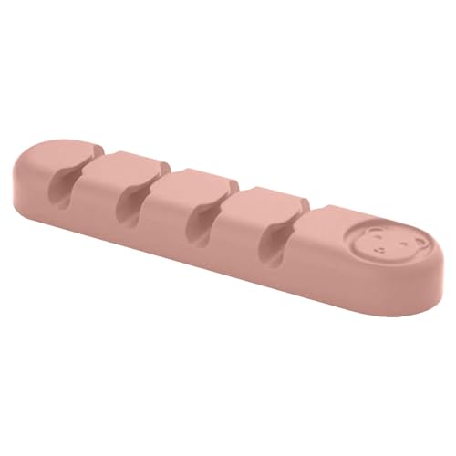 Klebekabelhalter, Silikon-Bär-Muster, Kabelhalter, Clip für Desktop, Kabelhalter, selbstklebende Kabel-Clips, Tisch-Elektrokabel-Management-Kabelhalter für Kopfhörer, Netzwerkkabel Klebekabelhalter, Silikon-Bär-Muster, Kabelhalter, Clip für Desktop, Kabelhalter, selbstklebende Kabel-Clips, Tisch-Elektrokabel-Management-Kabelhalter für Kopfhörer, Netzwerkkabel von Generisch