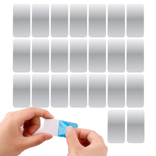 Klebstoffplatte, Metallplatten für Magnetmontage,2,36x1.18 Zoll Metallstreifen 24 Stücke Magnetplatte | Stahllüftungsabdeckung Magnetische Ersatzzubehör für Nichtsteel Klebstoffplatte, Metallplatten für Magnetmontage,2,36x1.18 Zoll Metallstreifen 24 Stücke Magnetplatte | Stahllüftungsabdeckung Magnetische Ersatzzubehör für Nichtsteel von Generisch