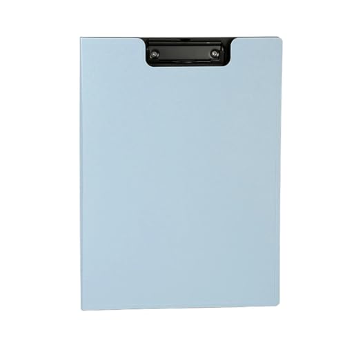 Klemmbrett-Set, A4, Konferenzraum, Klemmbrett zum Schreiben und Notizen, ideal für Büro und Schule, Blau, 4-teilig von Generisch