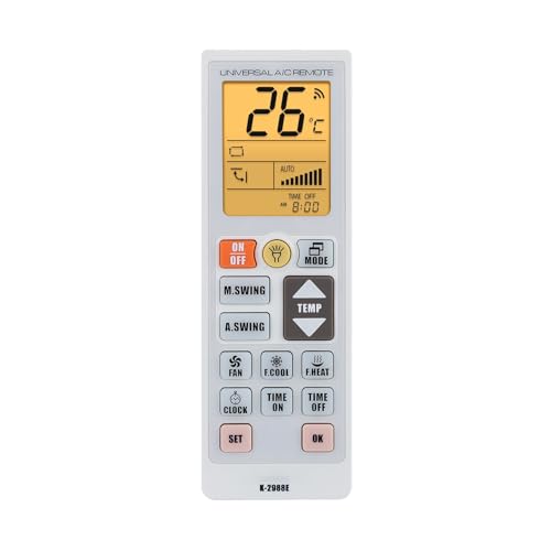 Klimaanlagen Fernbedienung, AC -Fernbedienung, Tragbarer AC -Controller, Wiederverwendbares Zubehör für Hausgeräte, Haushaltsgeräte für Hotel, Studio, Reisen Klimaanlagen Fernbedienung, AC -Fernbedienung, Tragbarer AC -Controller, Wiederverwendbares Zubehör für Hausgeräte, Haushaltsgeräte für Hotel, Studio, Reisen von Generisch