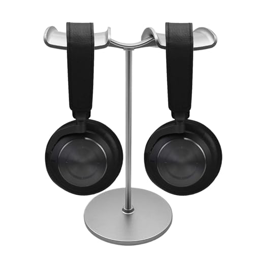Kopfhörerständer für den Schreibtisch, Doppel-Kopfhörerständer,Kopfhörer-Aufbewahrungsregal aus Aluminiumlegierung, Schreibtisch-Headset-Halter | Stabiler Kopfhörer-Display-Desktop-Kopfhörer-Aufhänger Kopfhörerständer für den Schreibtisch, Doppel-Kopfhörerständer,Kopfhörer-Aufbewahrungsregal aus Aluminiumlegierung, Schreibtisch-Headset-Halter | Stabiler Kopfhörer-Display-Desktop-Kopfhörer-Aufhänger von Generisch