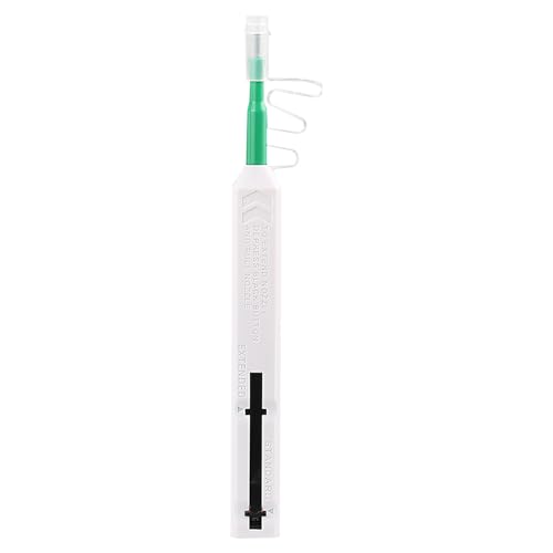 LC/SC -Stecker Reinigung - Komfortabler Glasfaserreinigerer Stift | Effektive LC Cleaner Faseranschlüsse Reinigung | Faserreinigerer Stift für MU -Glasfaseranschluss LC/SC -Stecker Reinigung - Komfortabler Glasfaserreinigerer Stift | Effektive LC Cleaner Faseranschlüsse Reinigung | Faserreinigerer Stift für MU -Glasfaseranschluss von Generisch
