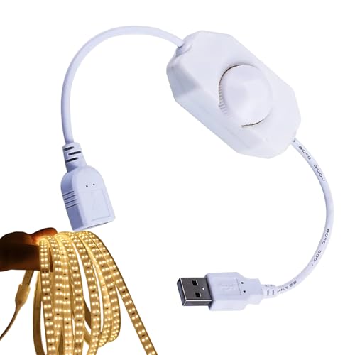 LED-Licht-Controller, LED-Dimmer-Controller | Manueller Dimmer-Controller |Einpoliger LED-Lichtdimmer-Steuerknopf, tragbarer LED-Lichtstreifen-Dimmer von Generisch