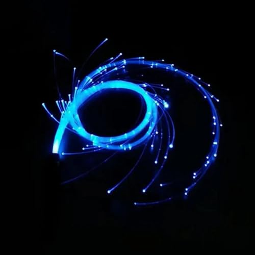 LED -Peitsche, LED -Glasfaserpeitsche wiederaufladbar | 360 -Grad -Schwenkfaser -Peitsche -Spielzeug, Pixel Whip für EDM Music Festival Show, Raves Partys, Lace Dance Festival von Generisch